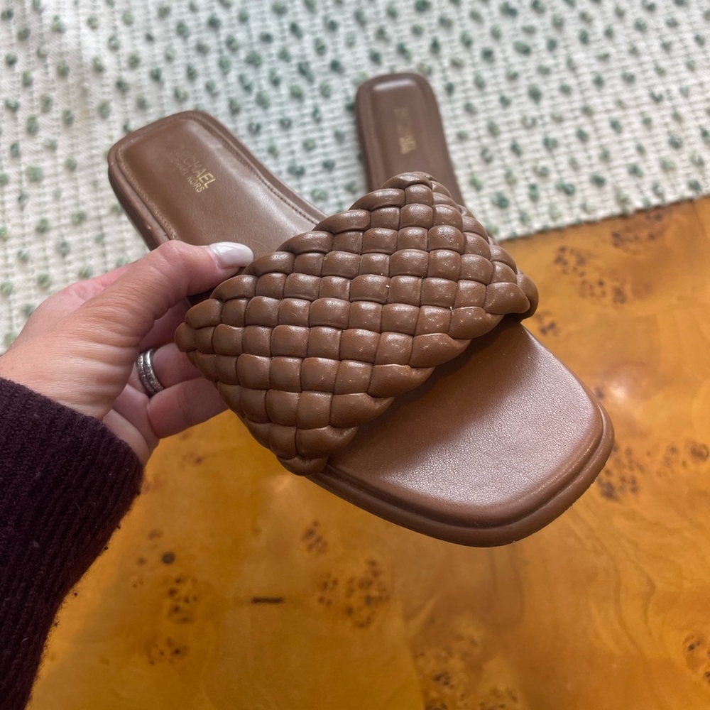 Michael Kors Slide Sandals Nordstrom - Picture 2 of 7